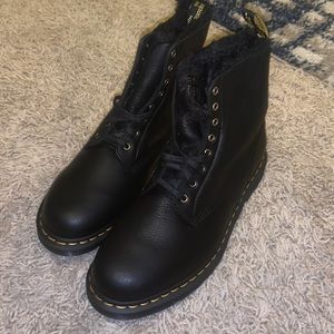 Mens Size 14 Dr Martens Jadon Fly Fleece Lined Boots